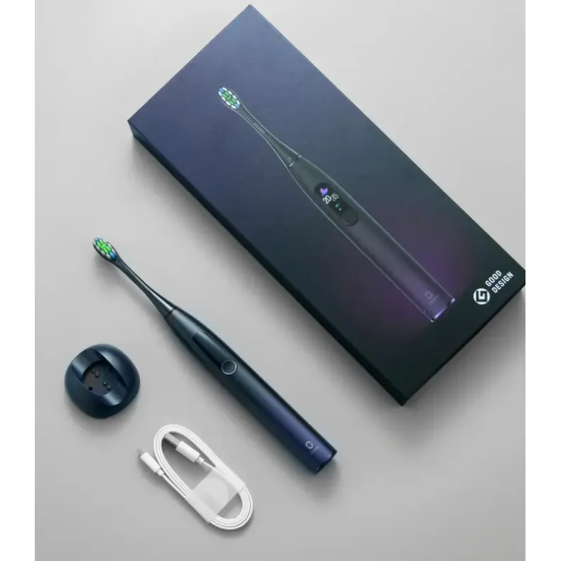 Oclean Electric Toothbrush X Pro violetinis, kas dėžutėje