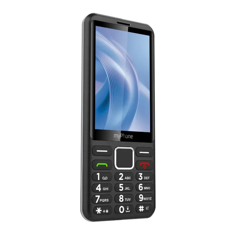 Myphone 3510 mygtukinis telefonas, juodas, 2 nuotrauka