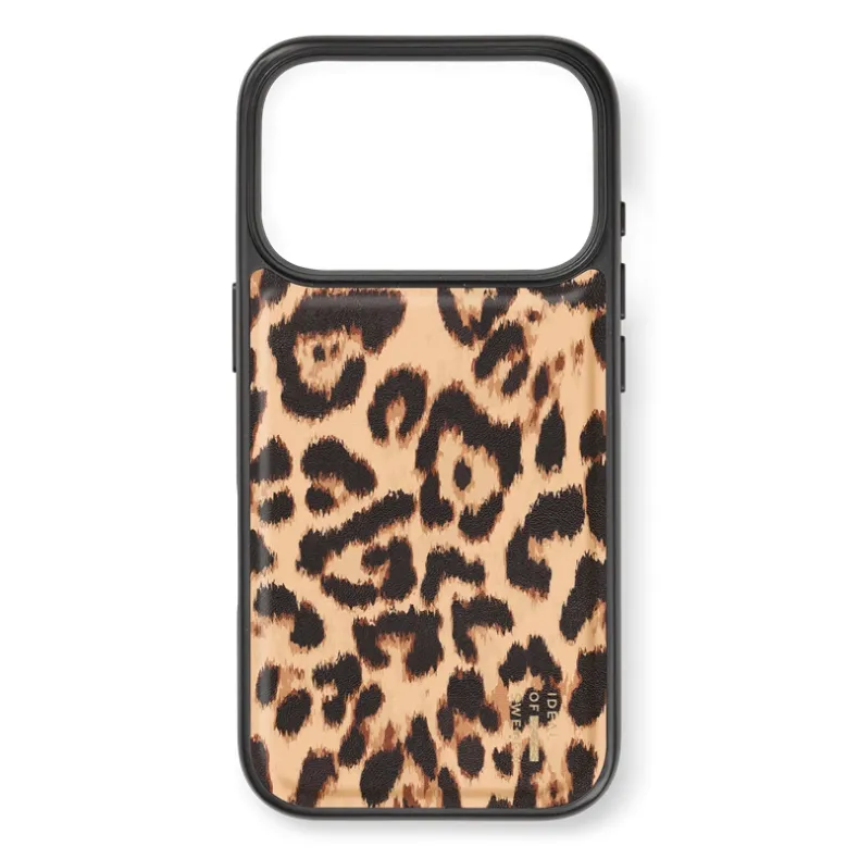 Ideal of Sweden iPhone 17 Pro dėklas Vegan Leather, Timeless Leo, 1 nuotrauka