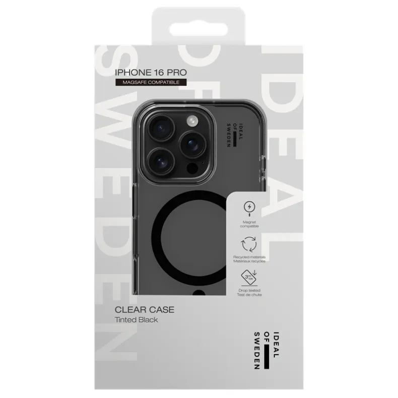 Ideal of Sweden iPhone 16 Pro MagSafe Clear dėklas, tinted black, 4 nuotrauka