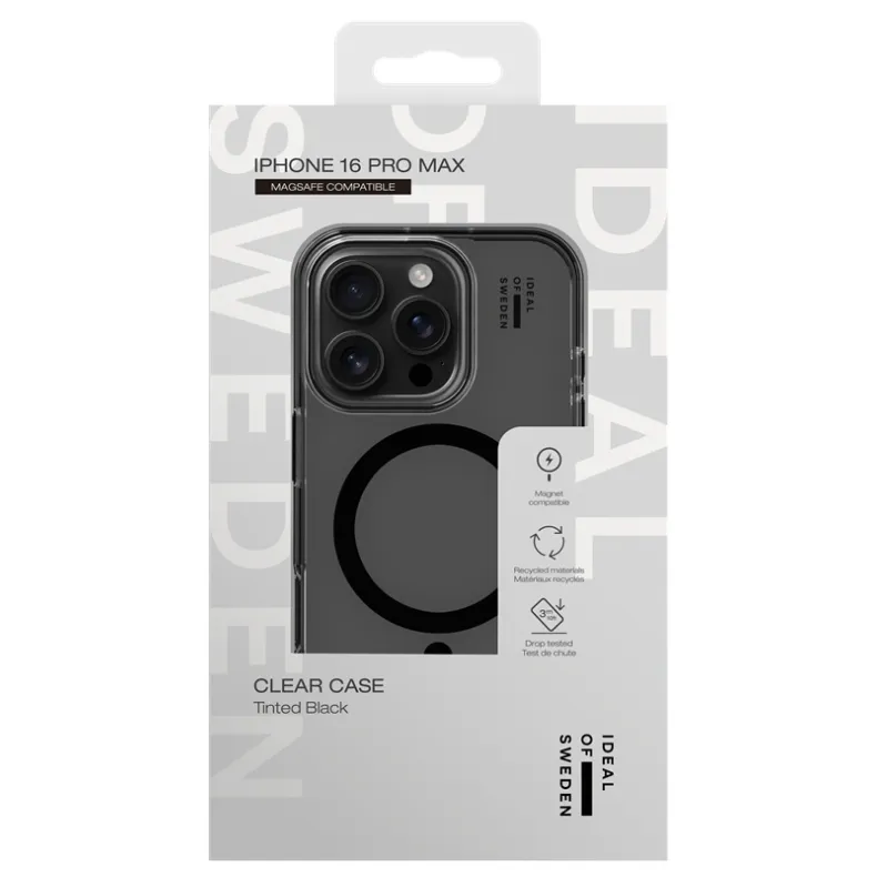 Ideal of Sweden iPhone 16 Pro Max MagSafe Clear dėklas, tinted black, 4 nuotrauka