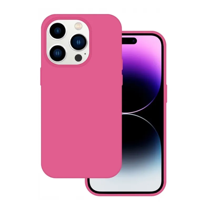 Smart iPhone 14 Venus silikoninis dėklas, fuksijų, 1 nuotrauka