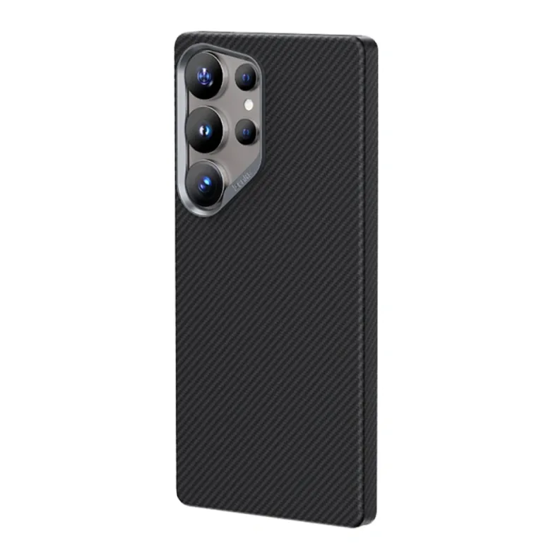 Benks Samsung Galaxy S25 Ultra Armor Air Kevlar dėklas, juoda, 3 nuotrauka