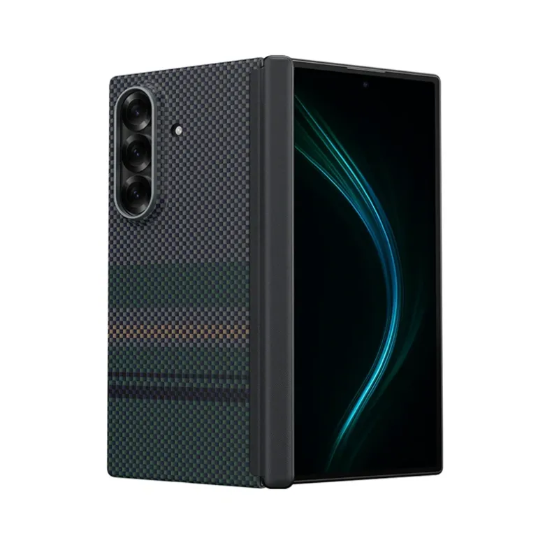 Benks Samsung Galaxy Fold7 Armor Air Aurora Kevlar dėklas, 2 nuotrauka