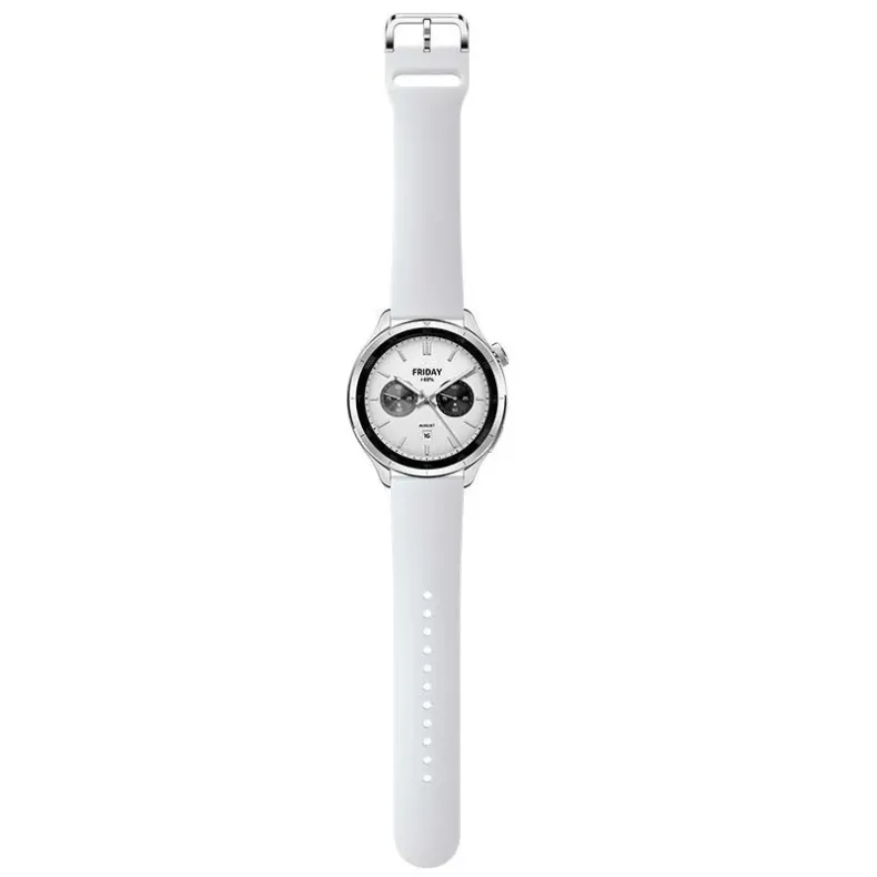 Xiaomi Watch S4, sidabrinis, 3 nuotrauka
