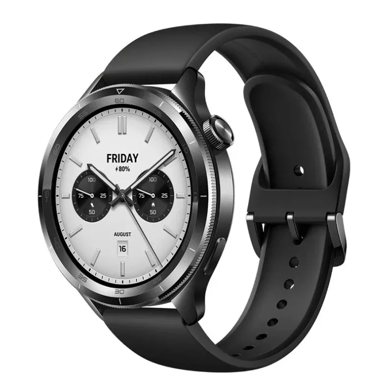 Xiaomi Watch S4, juodas, 2 nuotrauka.