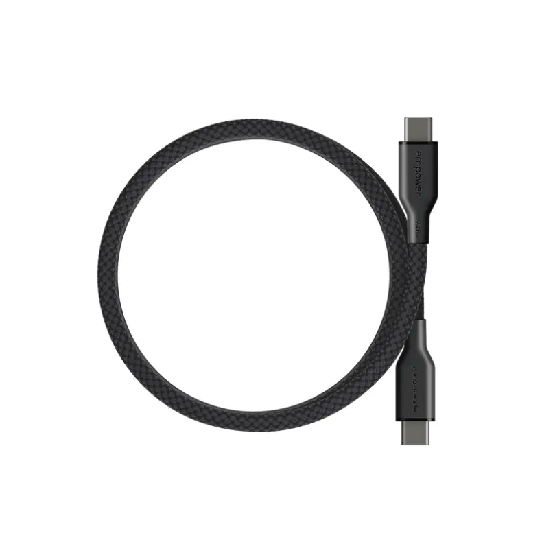 Empower Magnetic įkrovimo laidas USB-C į USB-C, 1.5m - 240W, juoda, 9 nuotrauka
