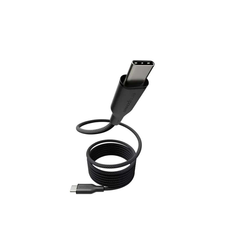 Empower Magnetic įkrovimo laidas USB-C į USB-C, 1.5m - 240W, juoda, 12 nuotrauka
