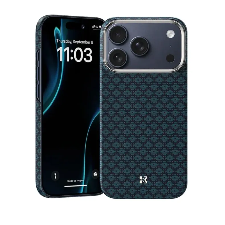 Benks iPhone 17 Pro Max Armor Air Grid Kevlar dėklas,1 nuotrauka