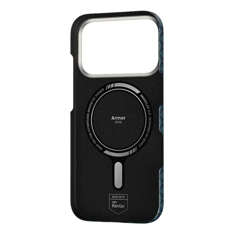 Benks iPhone 17 Pro Max Armor Air Grid Kevlar dėklas,3 nuotrauka