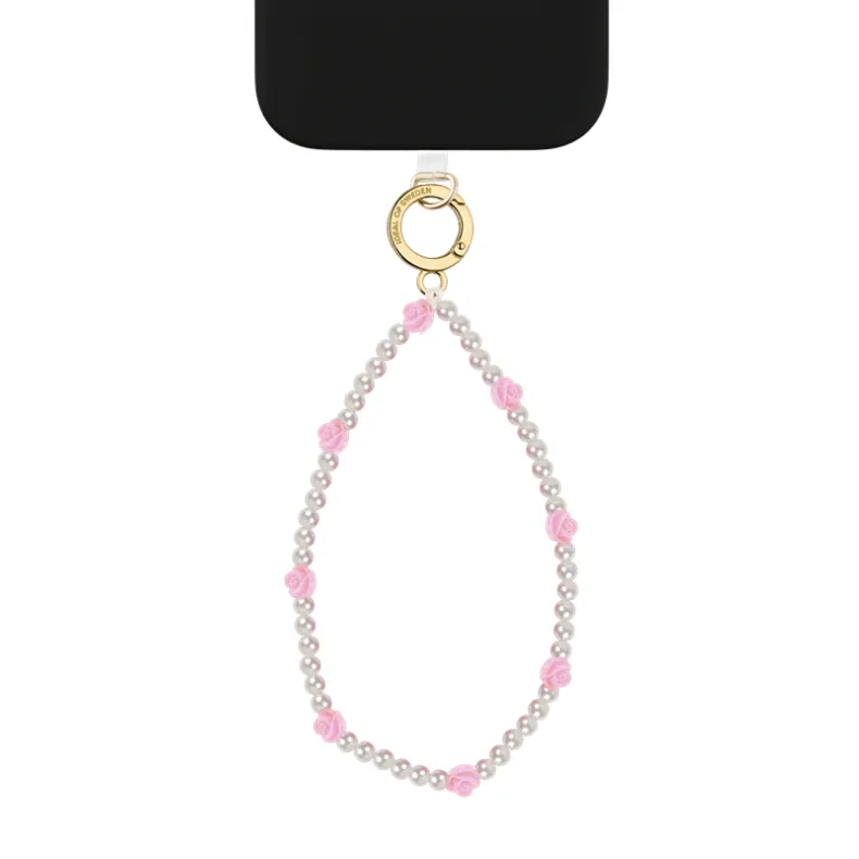 Ideal of Sweden karoliukų riešo dirželis telefonui, Rose Pearl, 1 nuotrauka