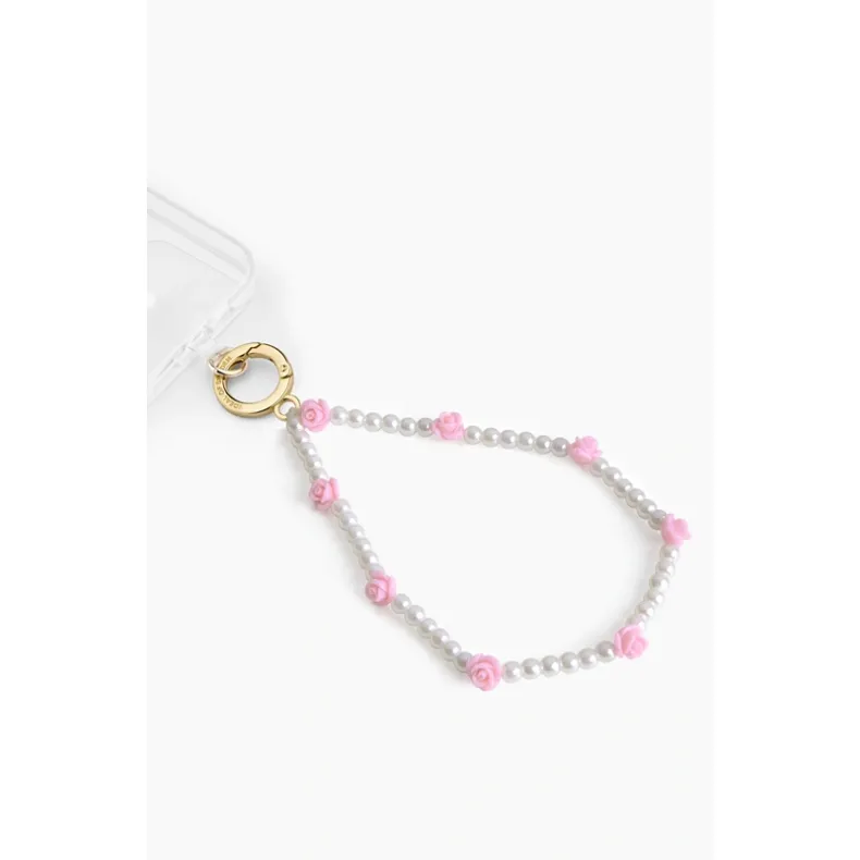 Ideal of Sweden karoliukų riešo dirželis telefonui, Rose Pearl, 2 nuotrauka