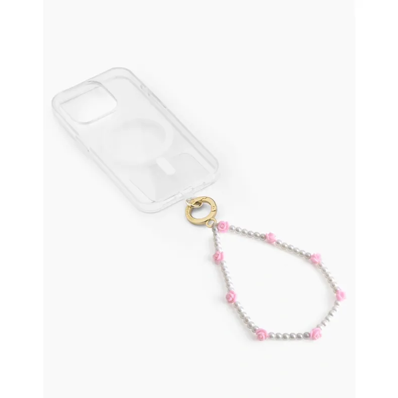  Ideal of Sweden karoliukų riešo dirželis telefonui, Rose Pearl, 4 nuotrauka