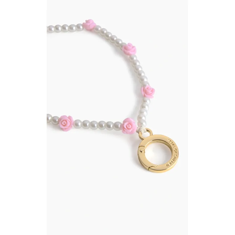 Ideal of Sweden karoliukų riešo dirželis telefonui, Rose Pearl, 5 nuotrauka