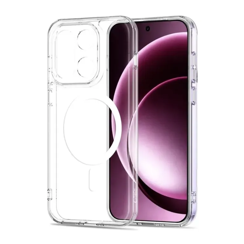 Techprotect OnePlus 15 Flexair Hybrid MagSafe dėklas, skaidri, 1 nuotrauka