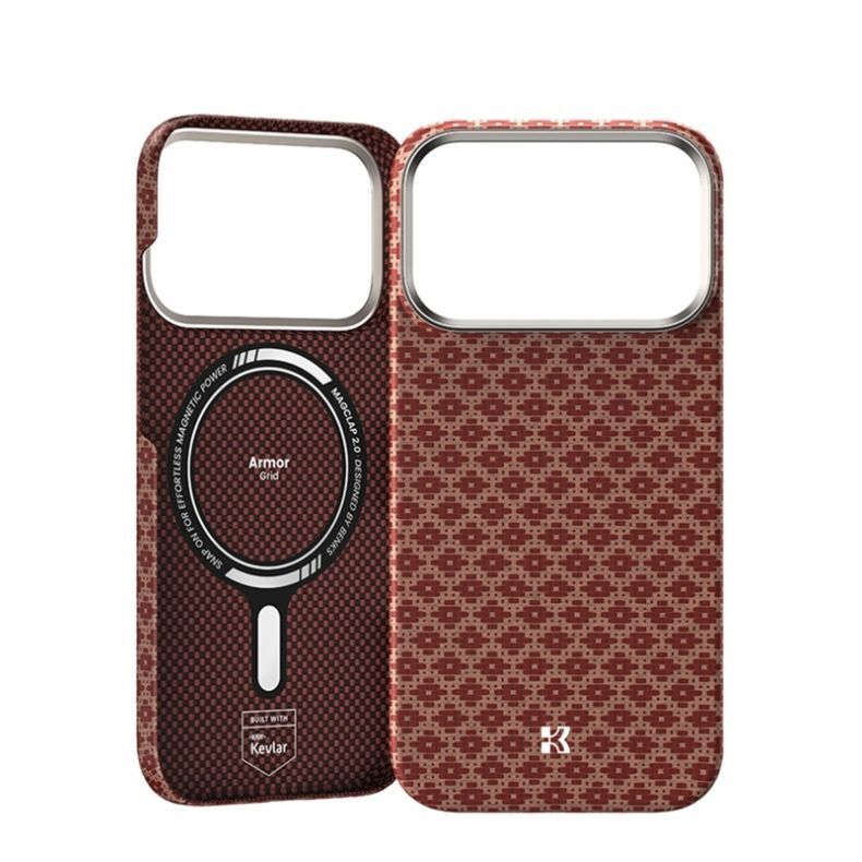 Benks iPhone 17 Pro Max Armor Air Grid Kevlar dėklas,2 nuotrauka