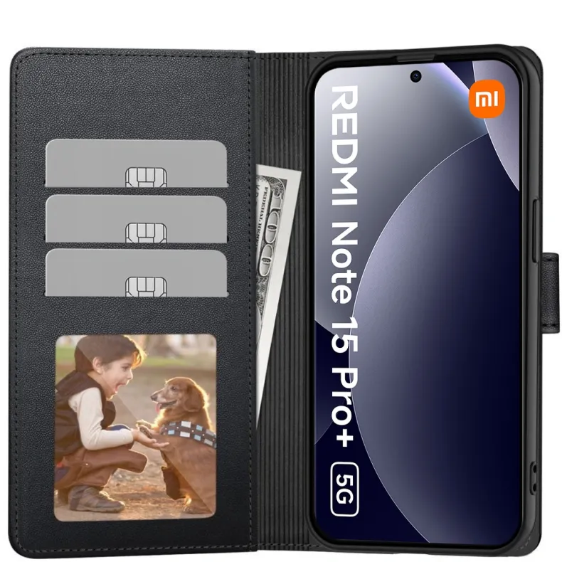 Techprotect Xiaomi Redmi Note 15 Pro+/Poco M8 Pro Wallet dėklas,2 nuotrauka