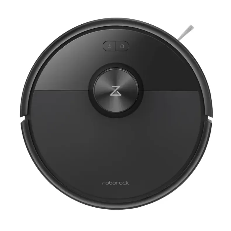 Roborock Q7TF+ dulkių siurblys - robotas, juodas, iš viršaus