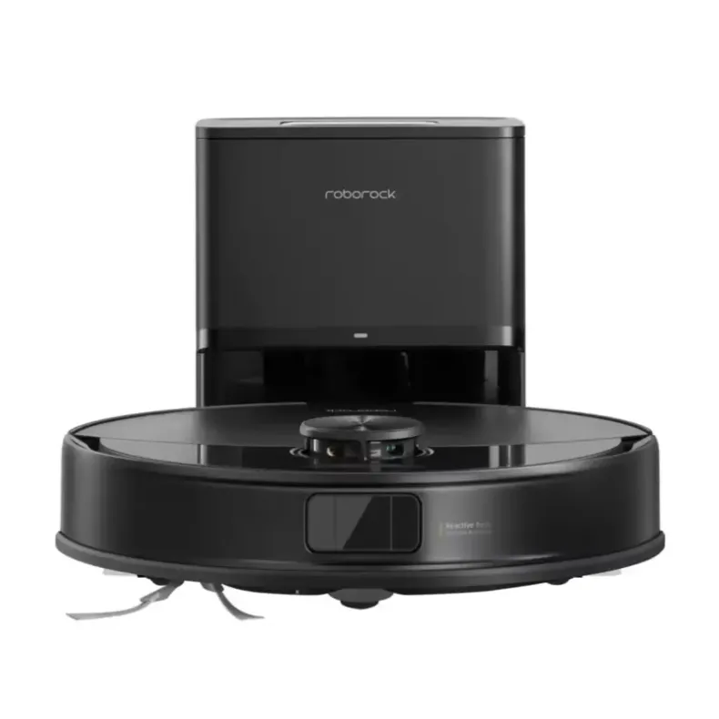 Roborock Q10 VF+ juodas robotas siurblys su krovimo stotele