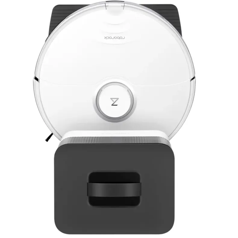 Roborock S8+ baltas robotas siurblys, iš viršaus