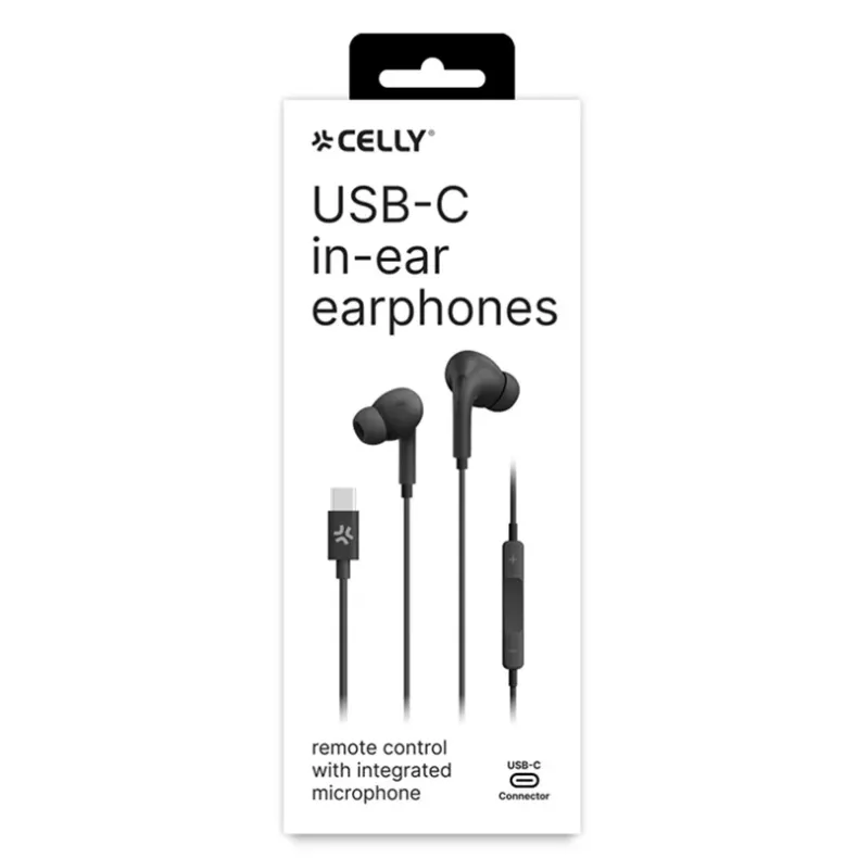 Celly laidinės ausinės USB-C jungtis,2 nuotrauka