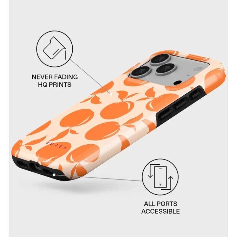 Burga iPhone 17 Pro Max Tough MagSafe dėklas -  Peach Fuzz,3 nuotrauka