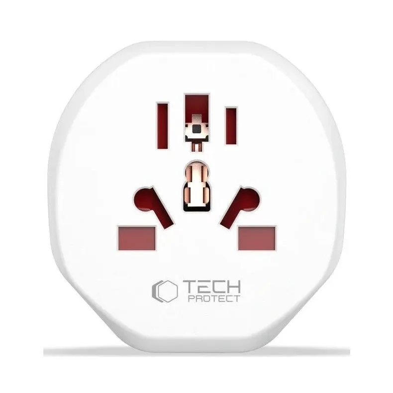 Techprotect tinklo kelioninis rozetės adapteris WL-09, 1 nuotrauka