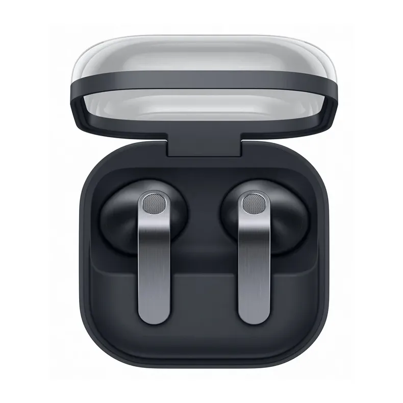 Samsung Galaxy Buds4 belaides ausines, juoda, 2 nuotrauka