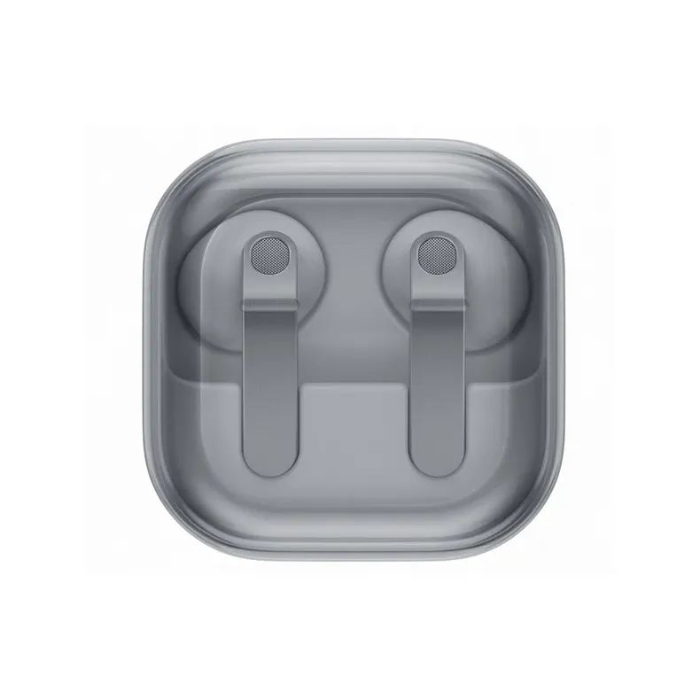 Samsung Galaxy Buds4 belaides ausines, balta, 6 nuotrauka