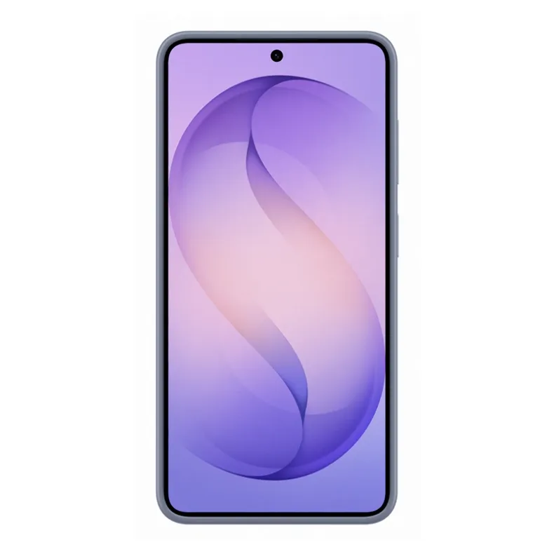 Samsung Galaxy S26 silikoninis magnetinis dėklas, violetinė, 4 nuotrauka