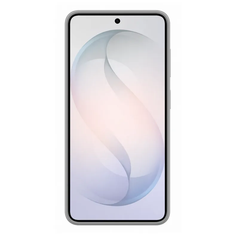 Samsung Galaxy S26+ silikoninis magnetinis dėklas, pilka, 3 nuotrauka