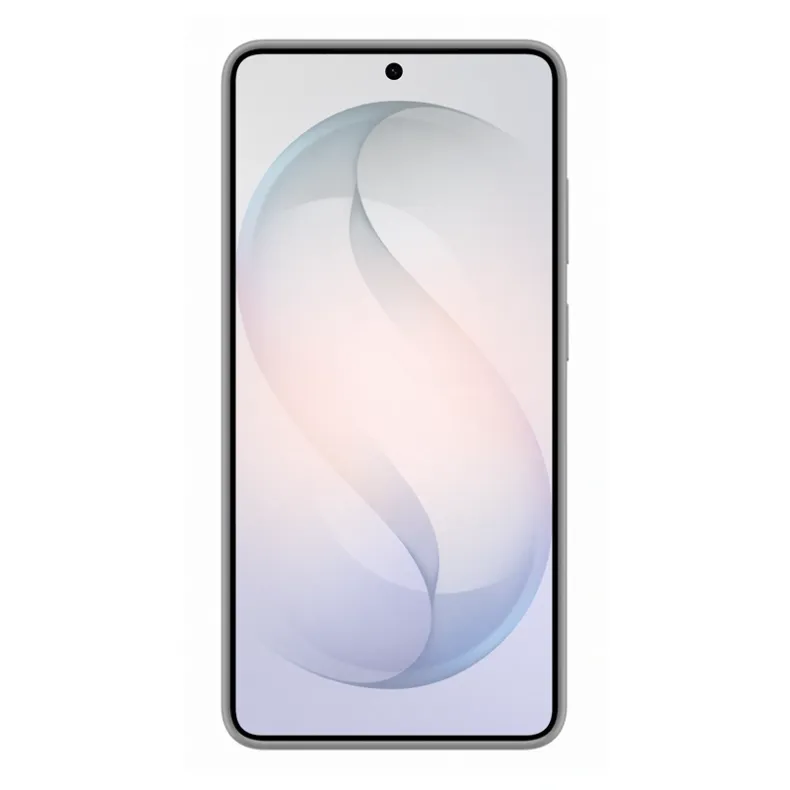 Samsung Galaxy S26 Ultra silikoninis magnetinis dėklas, pilka, 5 nuotrauka