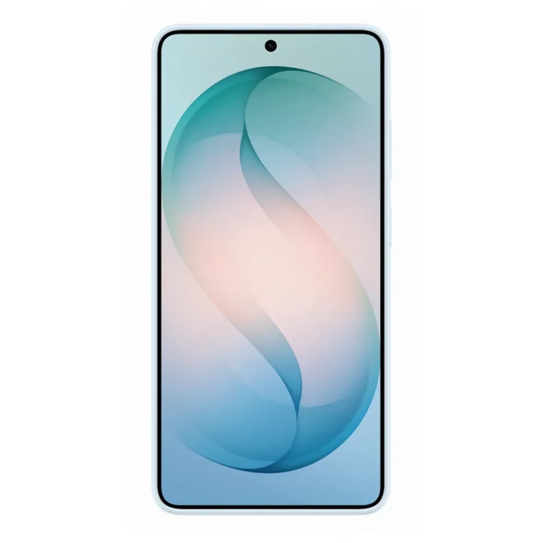  Samsung Galaxy S26 Ultra silikoninis magnetinis dėklas, šviesi mėlyna, 4 nuotrauka