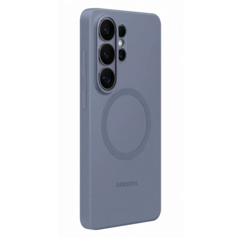 Samsung Galaxy S26 Ultra silikoninis magnetinis dėklas, violetinė, 2 nuotrauka