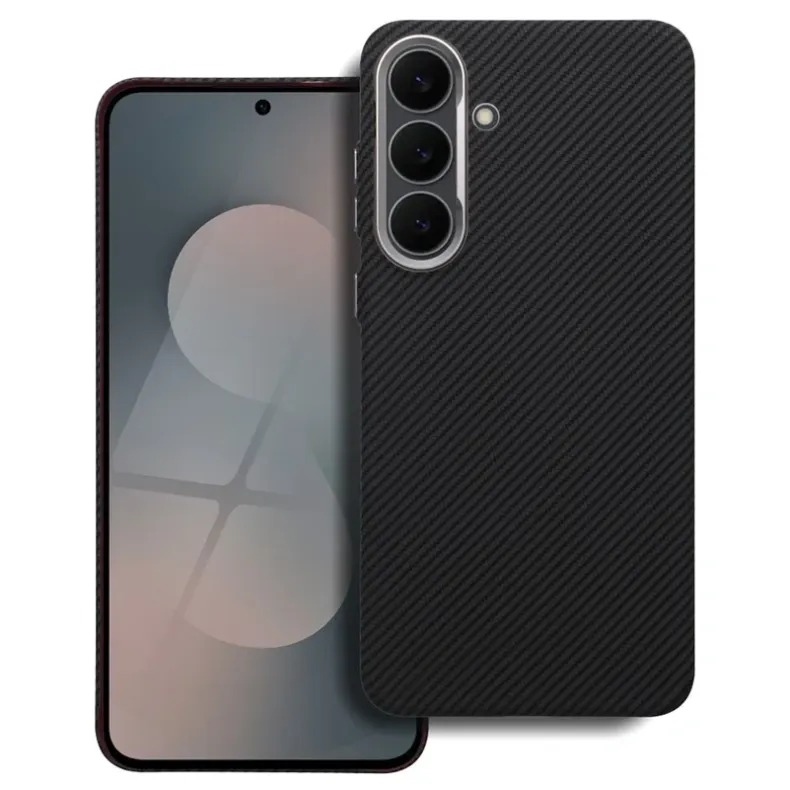 Smart Samsung Galaxy S26+ Kevlar MagSafe dėklas, juoda, 2 nuotrauka