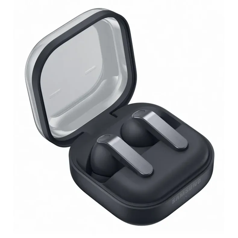 Samsung Galaxy Buds4 Pro belaides ausines, juoda, 6 nuotrauka