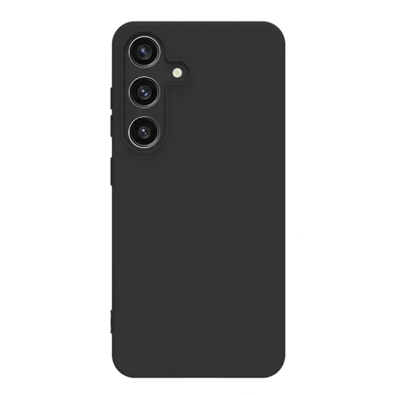 Celly Samsung Galaxy S26+ Cromo silikoninis dėklas, juoda, 1 nuotrauka