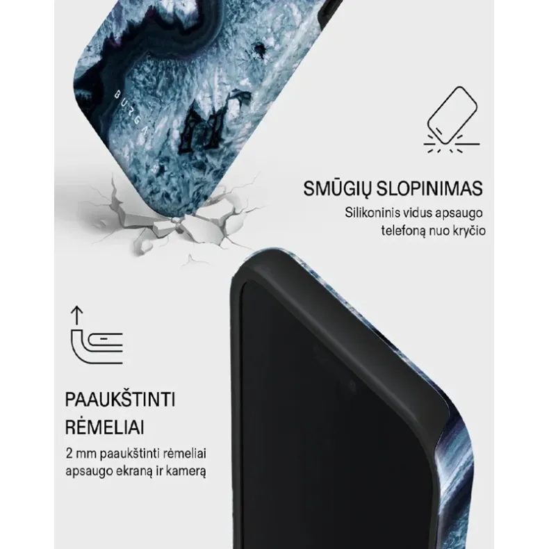 Burga iPhone 17 Pro Max Tought MagSafe dėklas -  Frozen Lake,3 nuotrauka