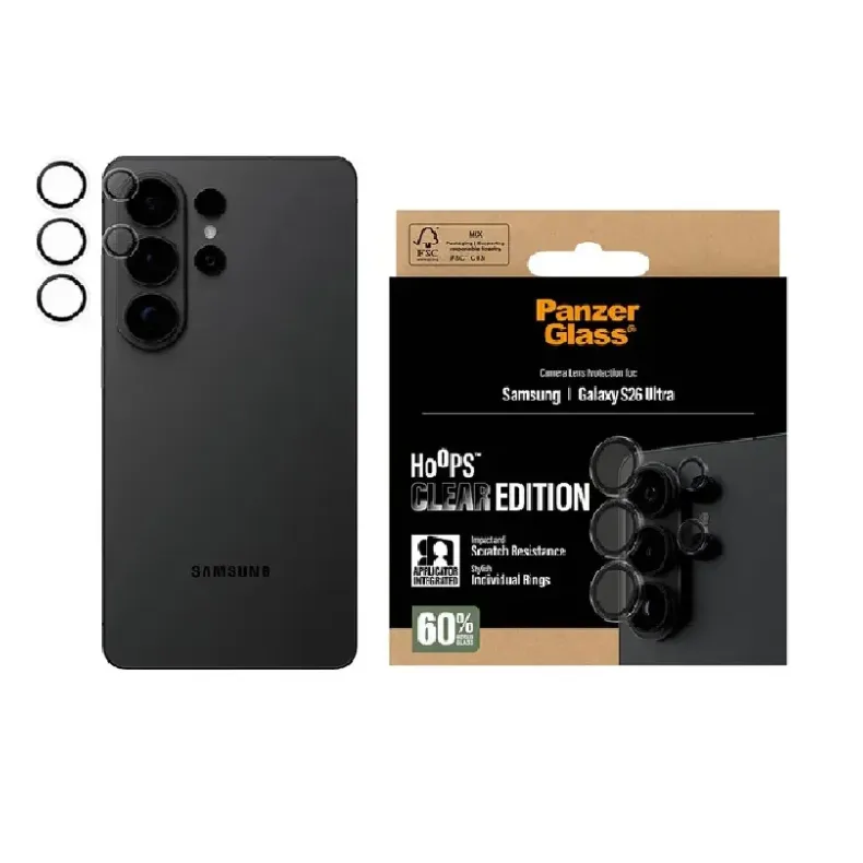 PanzerGlass Samsung S26 Ultra kameros stikliukas, 3 nuotrauka