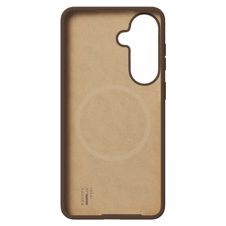 Ideal of Sweden Samsung Galaxy S26 MagSafe silikoninis dėklas, Mocha Mousse, 3 nuotrauka.webp