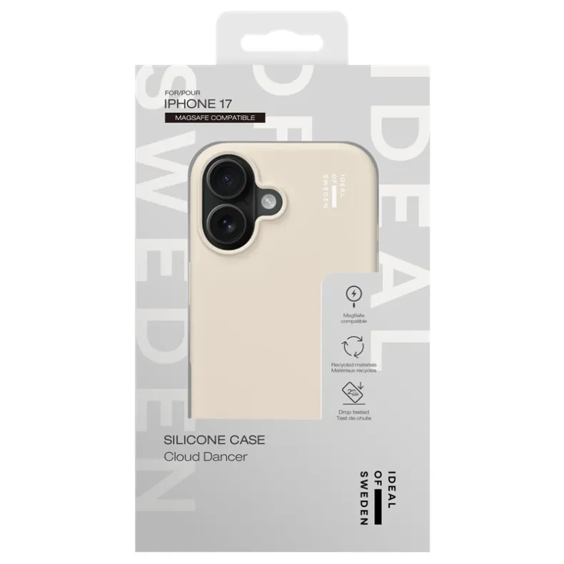 Ideal of Sweden iPhone 17 MagSafe silikoninis dėklas, Cloud Dancer, 5 nuotrauka