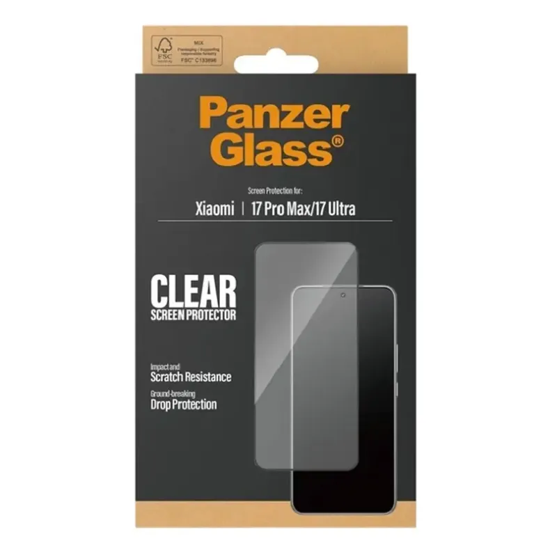 PanzerGlass Xiaomi 17 Ultra stikliukas, 1 nuotrauka