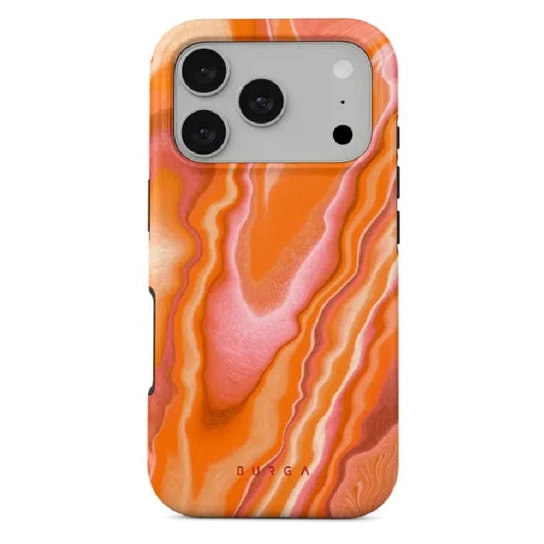 Burga IPhone 17 Pro Max Tough MagSafe dėklas - Retro Glow, 1 nuotrauka