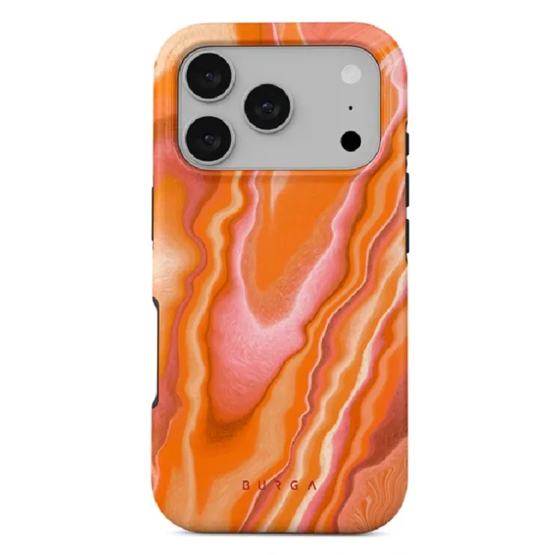 Burga iPhone 17 Pro Tough MagSafe dėklas - Retro Glow, 1 nuotrauka