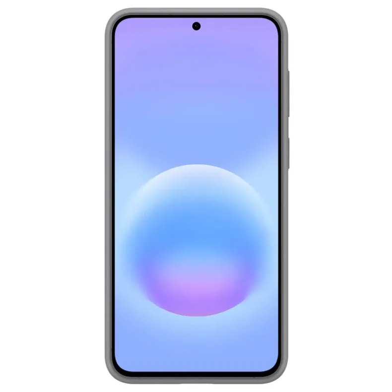 Samsung Galaxy A57 silikoninis dėklas, pilka, 2 nuotrauka