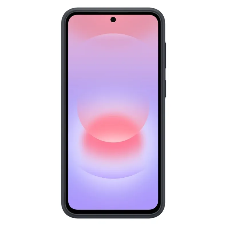 Samsung Galaxy A37 silikoninis dėklas, juoda, 3 nuotrauka