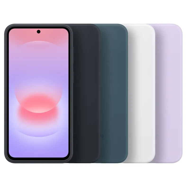 Samsung Galaxy A37 silikoninis dėklas, juoda, 6 nuotrauka