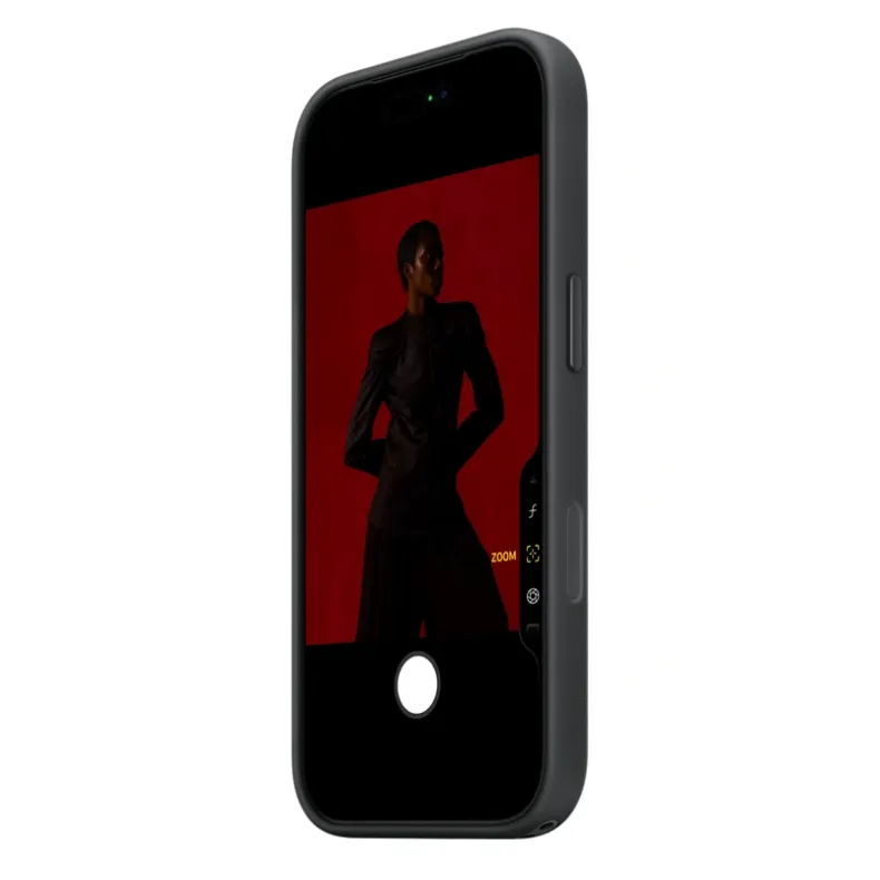 Apple iPhone 17 Pro TechWoven dėklas su MagSafe, juoda, 2 nuotrauka