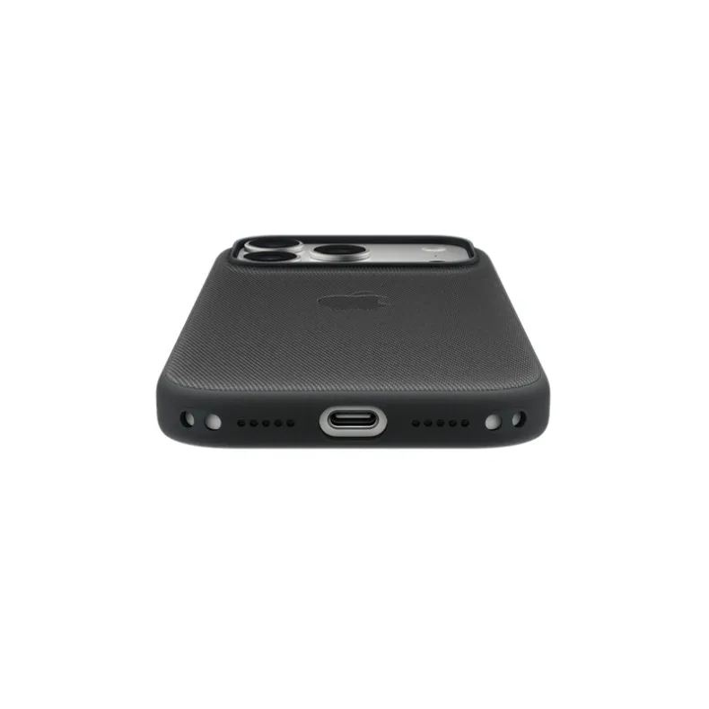 Apple iPhone 17 Pro TechWoven dėklas su MagSafe, juoda, 3 nuotrauka