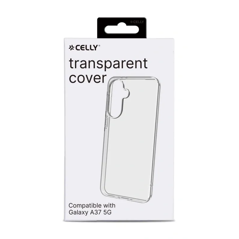 Celly Samsung Galaxy A37 skaidrus silikoninis dėklas, 1 nuotrauka